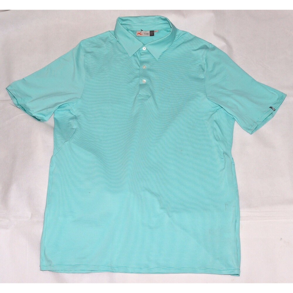 KJUS Soren Men's Performance UPF 50+ Comfort SS Golf Polo Shirt Size 54 XL